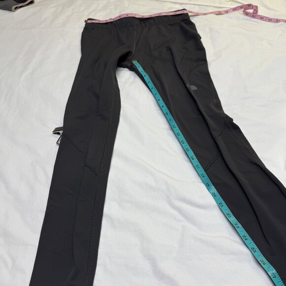 The North Face Fleece-Lined Leggings Women’s Medium Dark Gray EUC - Picture 9 of 11